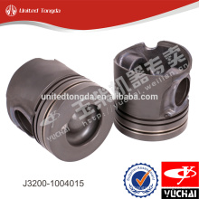 Pistón J3200-1004015 del motor yuchai genuino para YC6J